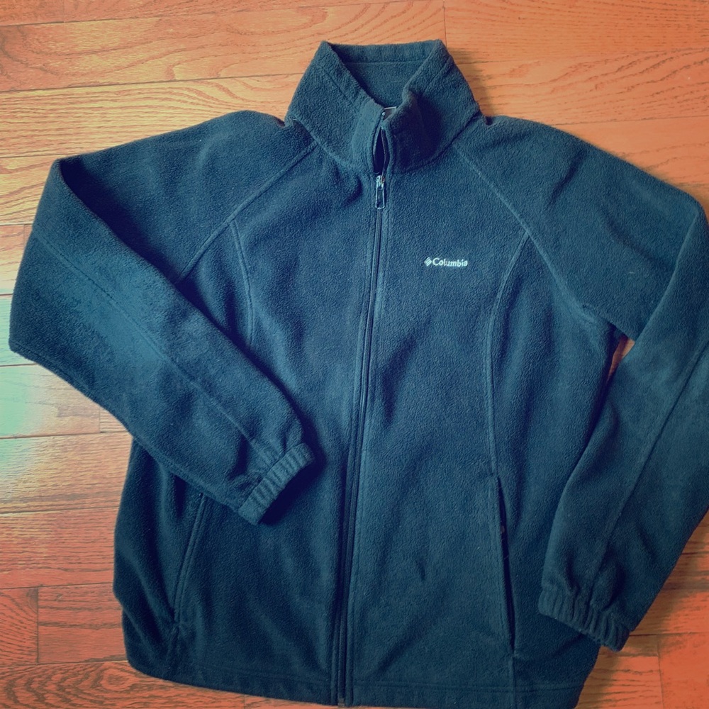 Xl black Columbia zip up
